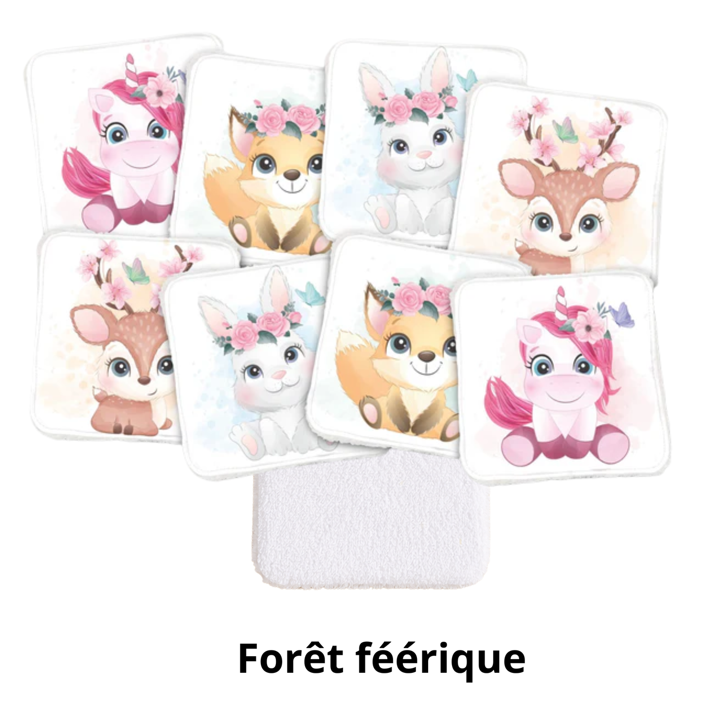 Lingettes lavables enfants