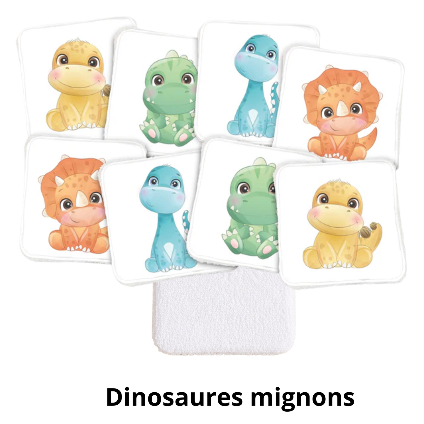 Lingettes lavables enfants
