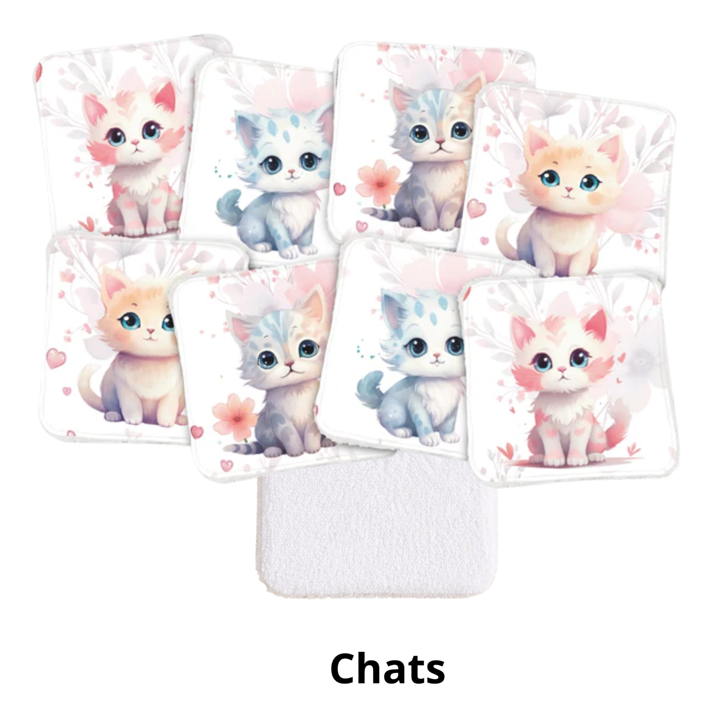 Lingettes lavables enfants