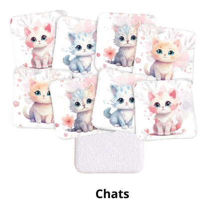 Lingettes lavables enfants