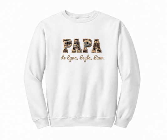Sweat homme brodé Papa