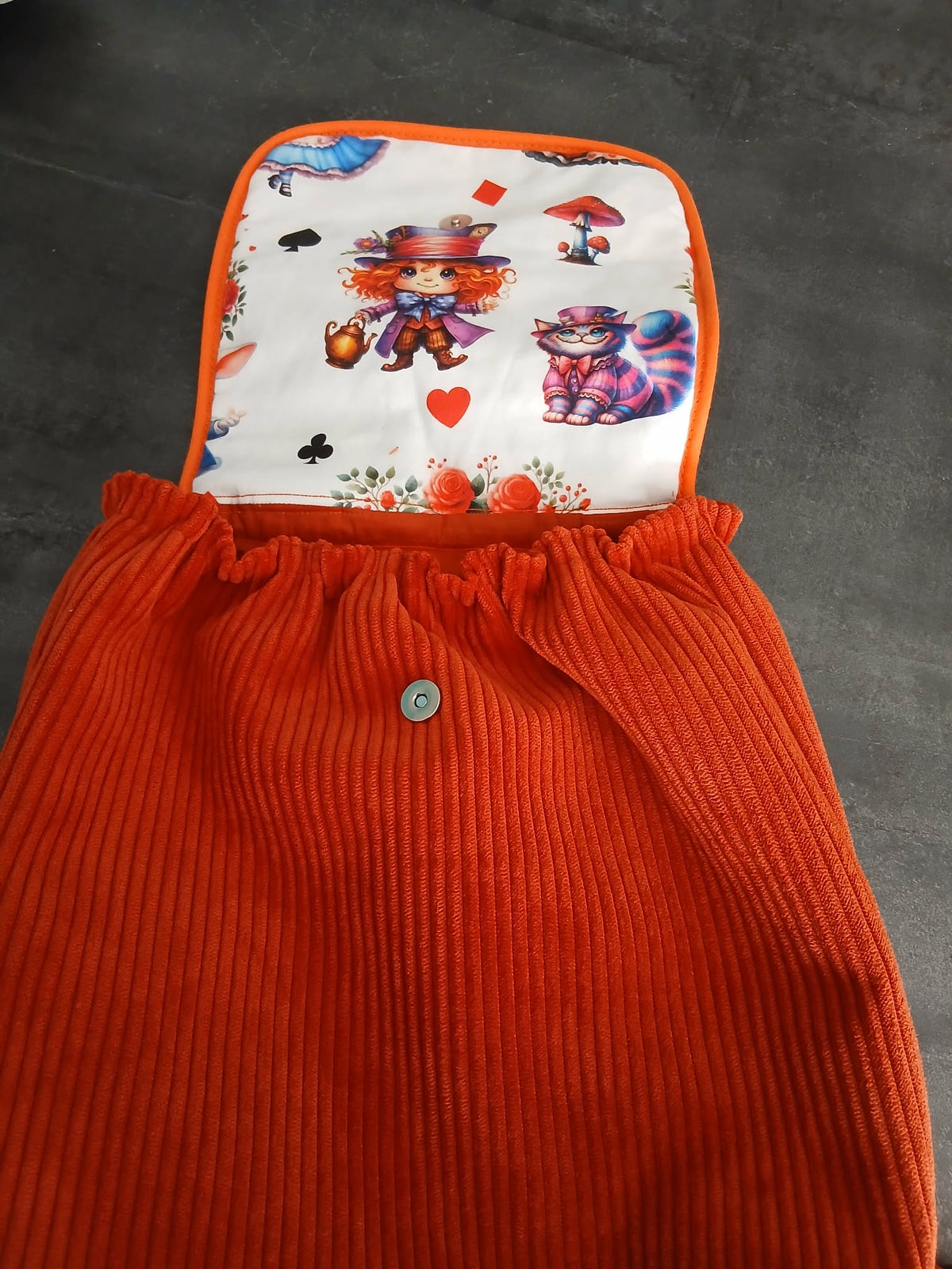 Sac à dos enfant thème "Alice"