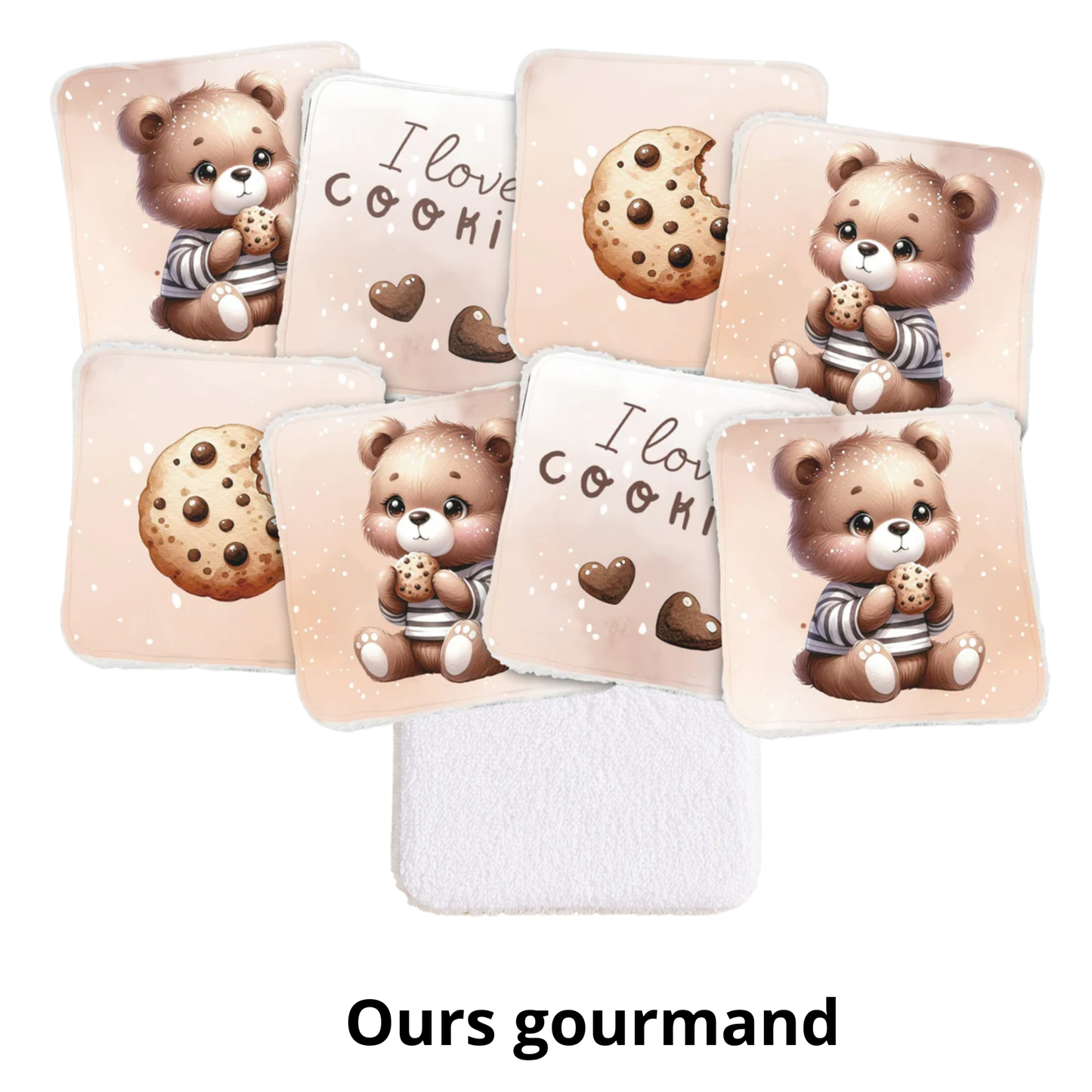 Lingettes lavables enfants