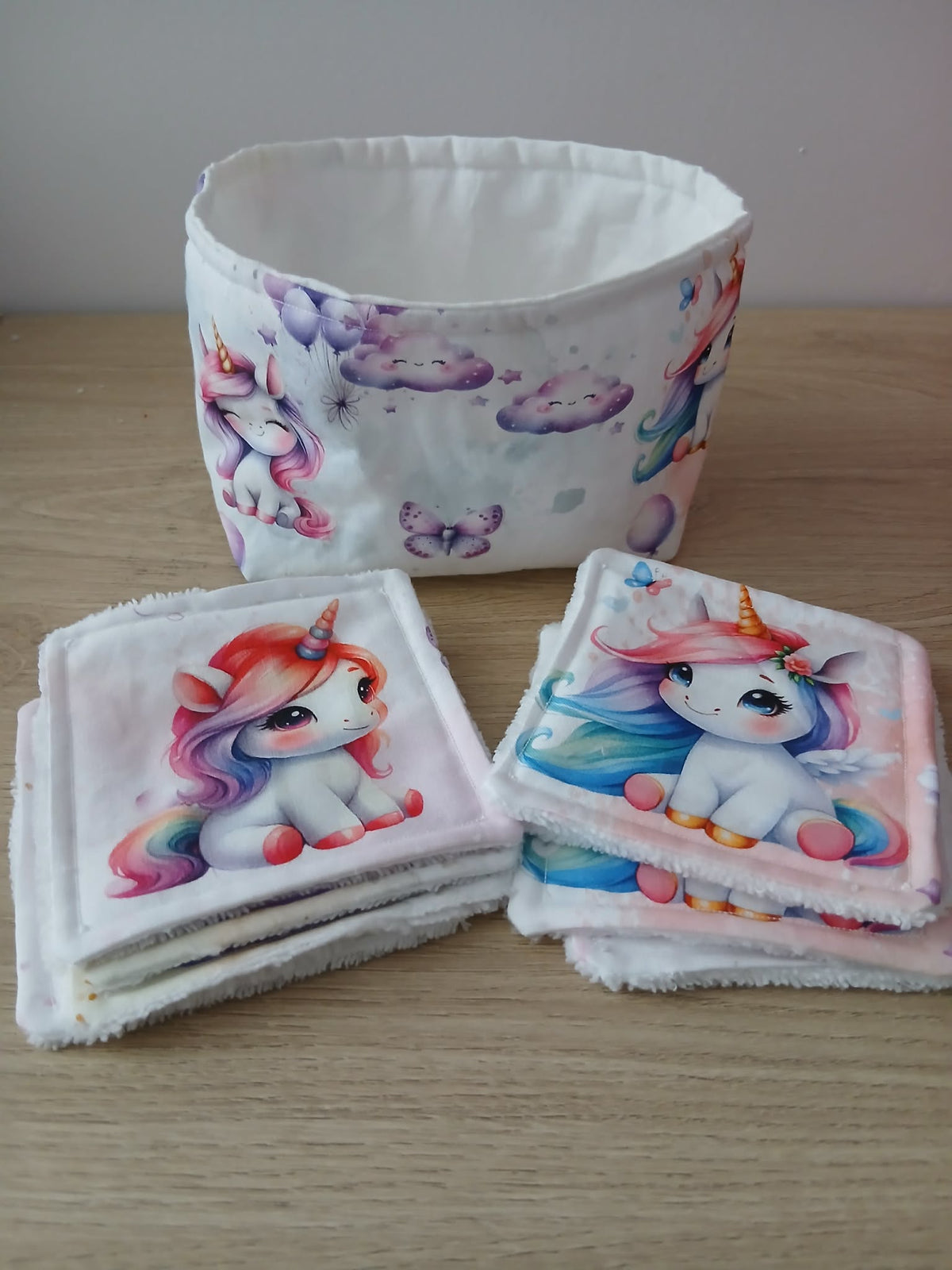 Nos lingettes lavables enfants