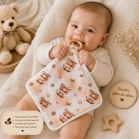 Nos doudous plats - PERSONNALISASBLE