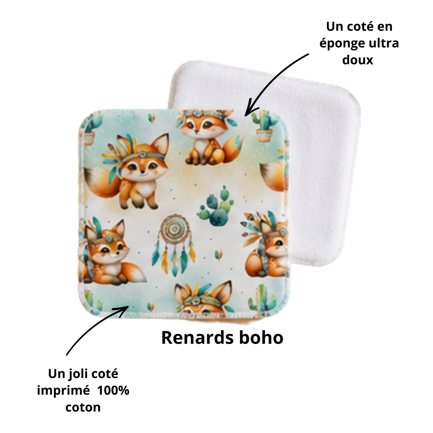 Nos serviettes visage et mains enfant