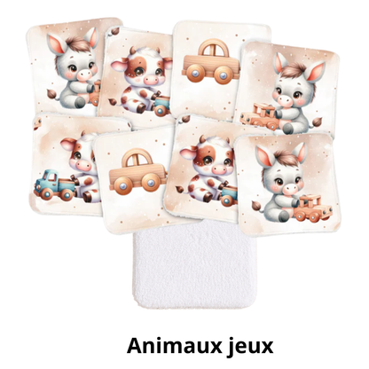 Lingettes lavables enfants