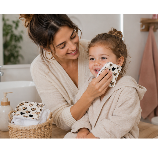 Nos serviettes visage et mains enfant