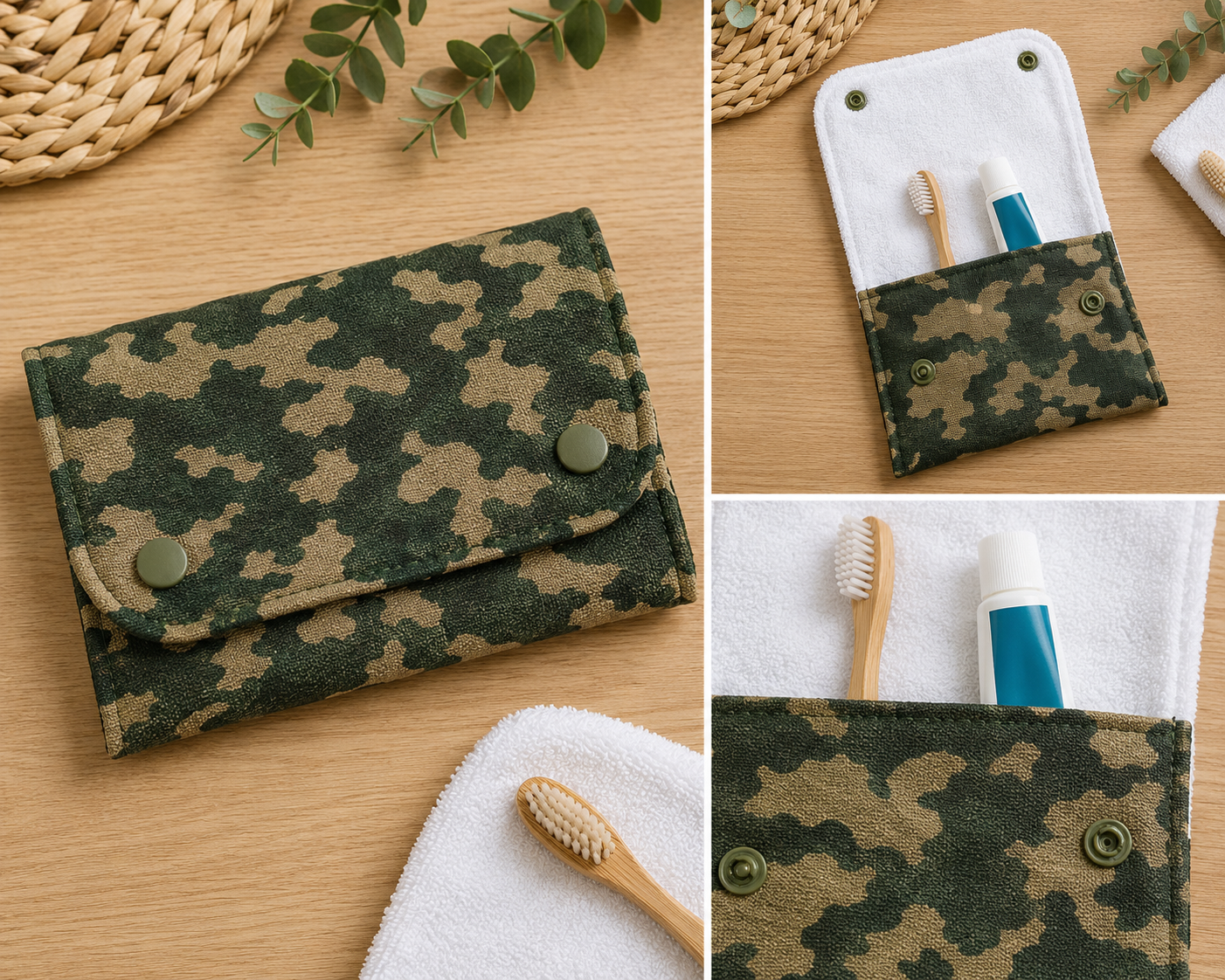 Nos pochettes à brosse à dents