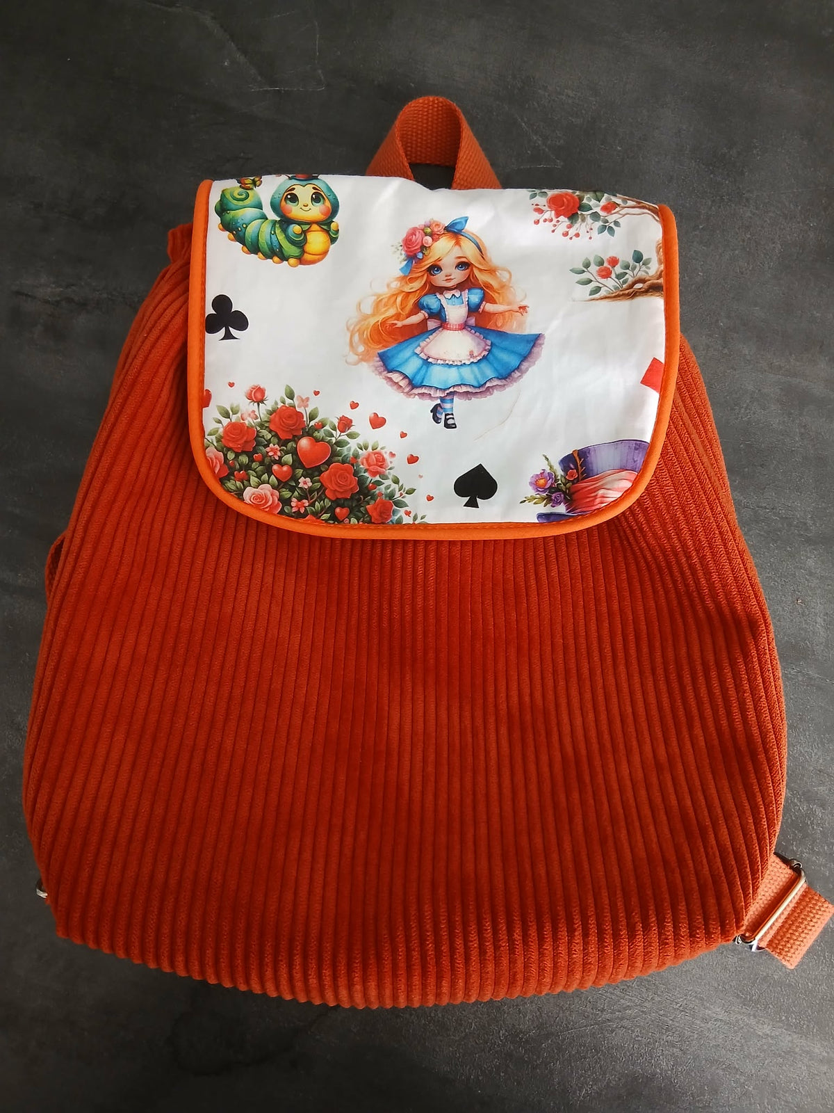 Sac à dos enfant thème "Alice"