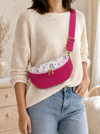 Notre sac banane licorne