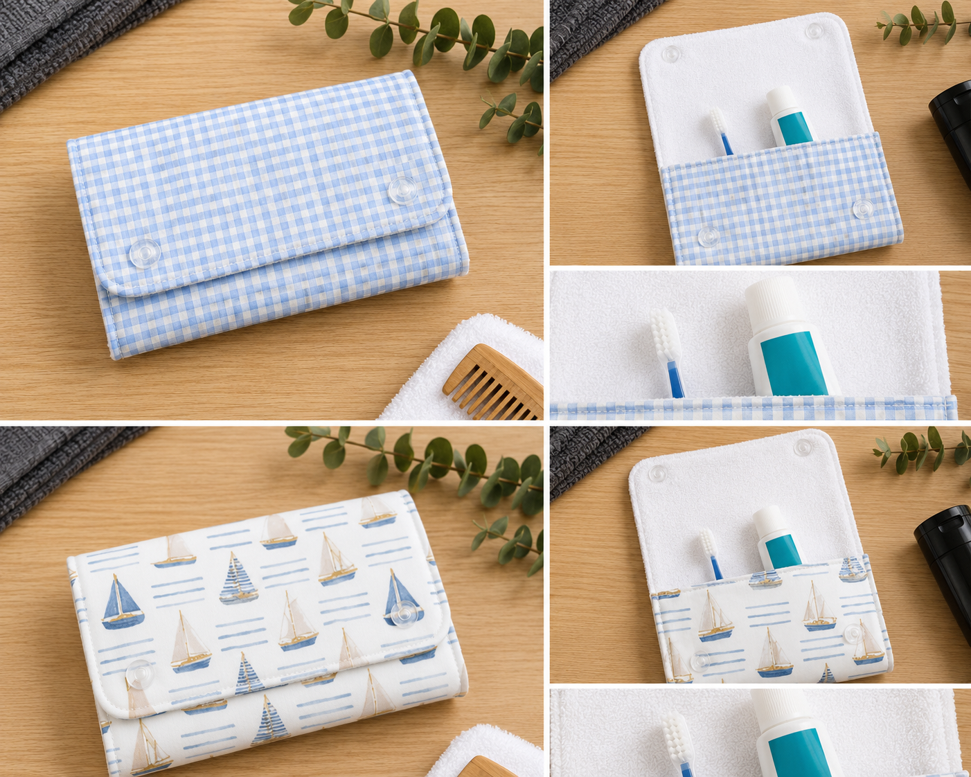 Nos pochettes à brosse à dents