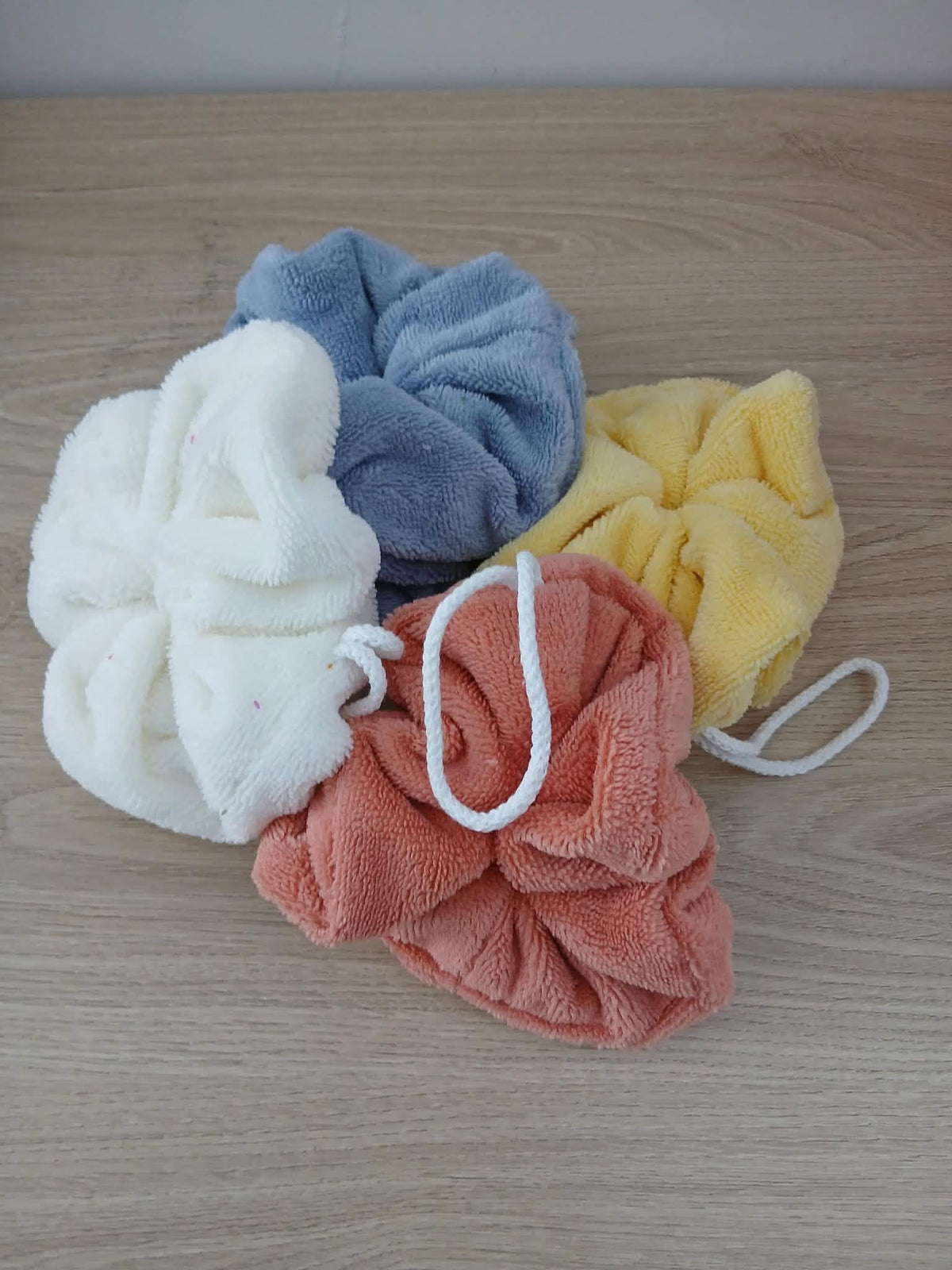 Nos fleurs de douche lavables