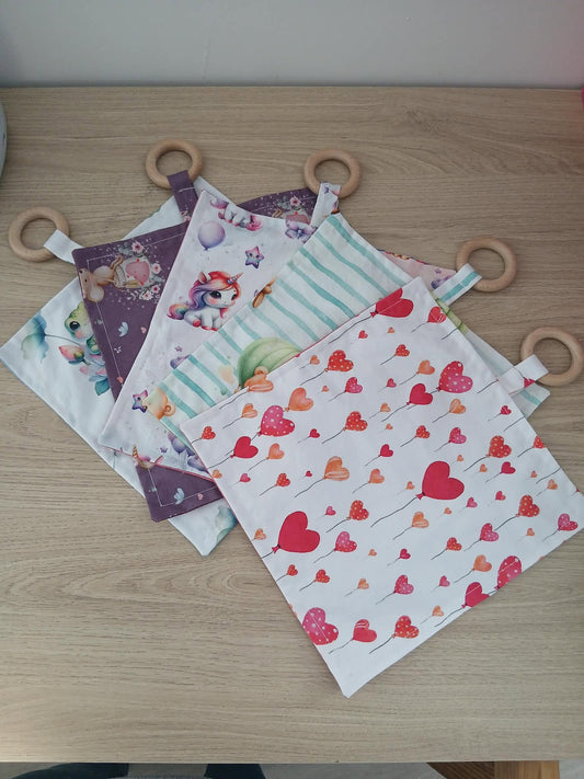 Nos doudous plats - PERSONNALISASBLE