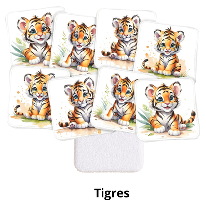 Lingettes lavables enfants