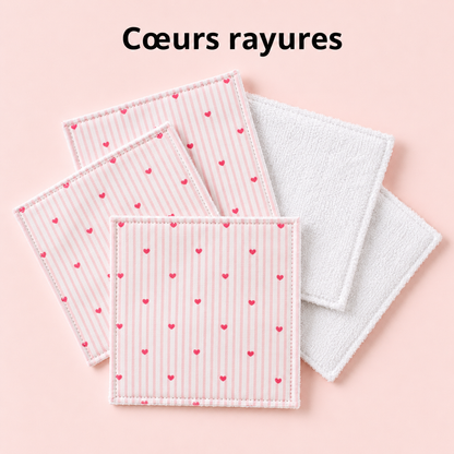 Nos lingettes lavables
