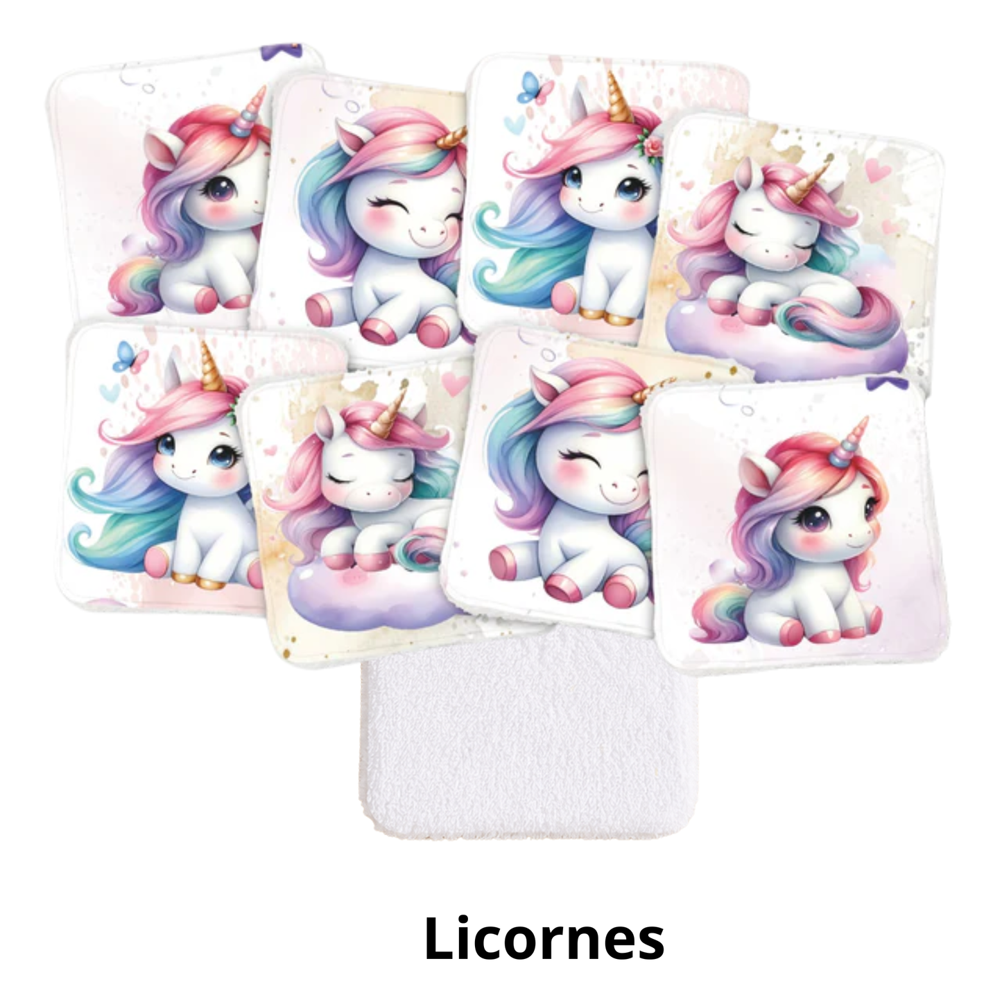 Lingettes lavables enfants