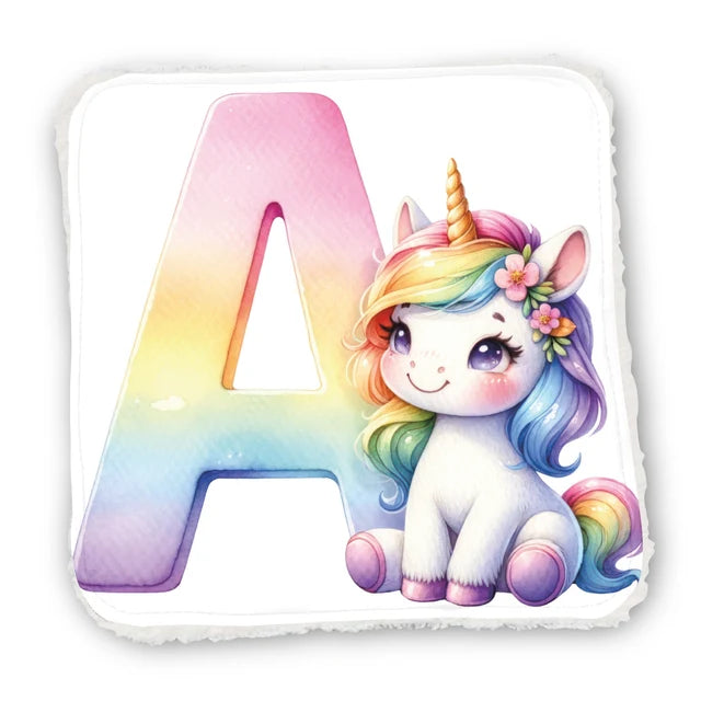 Nos lingettes licorne alphabet