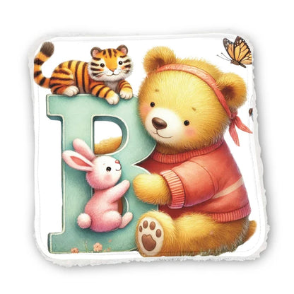 Nos lingettes ours alphabet