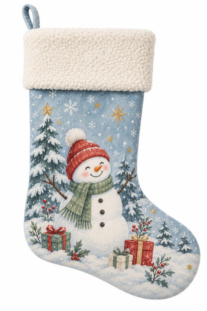 Nos chaussettes de Noël personnalisée - Brodée