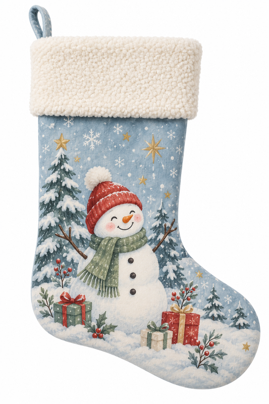 Nos chaussettes de Noël personnalisée - Brodée