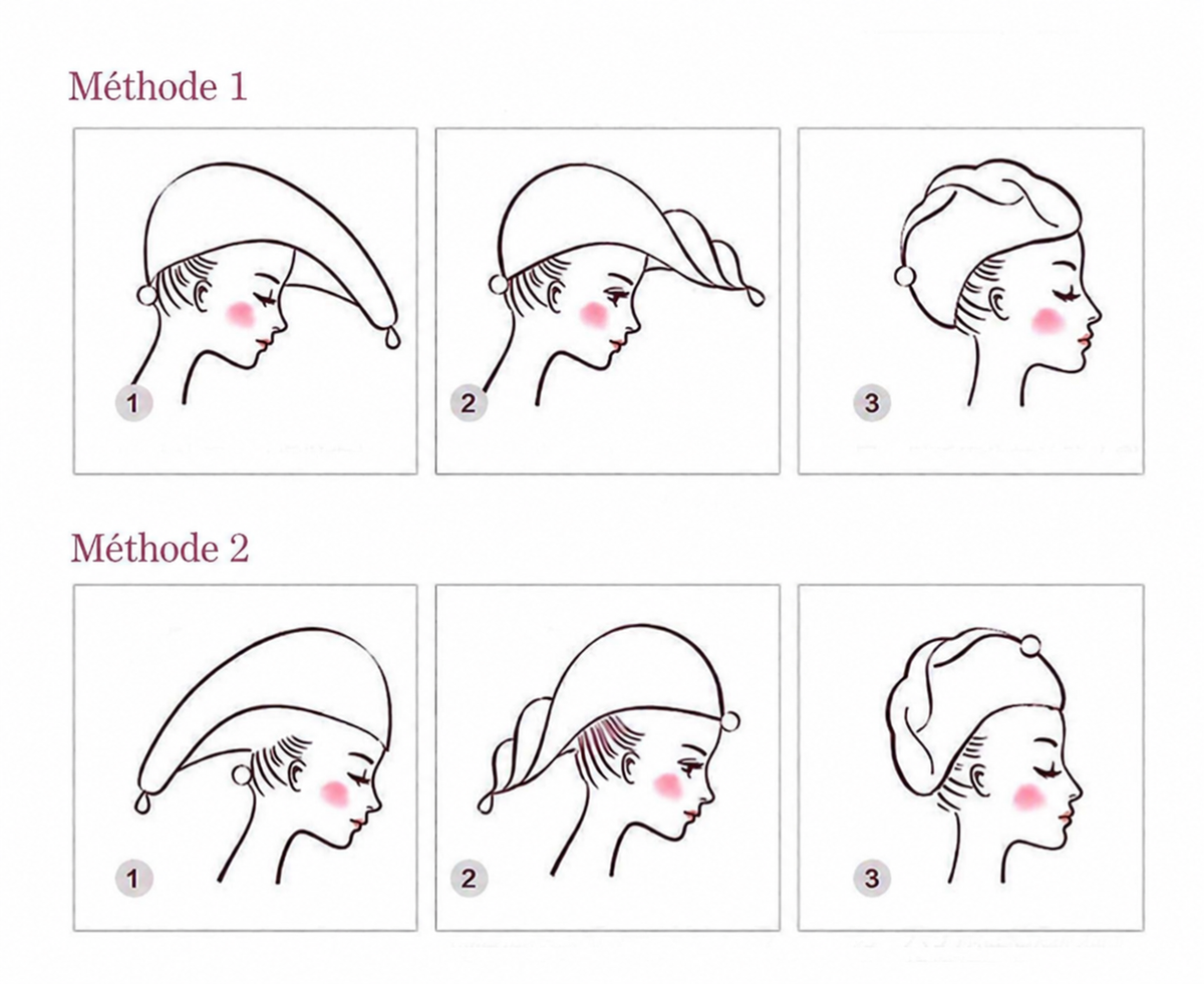 Serviette turban