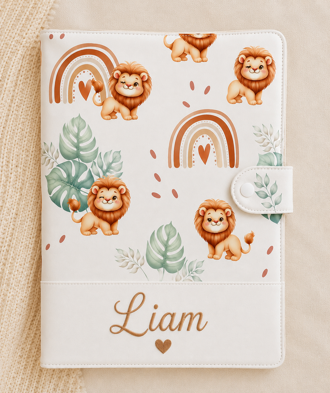 Notre protège carnet de santé - PERSONNALISABLE