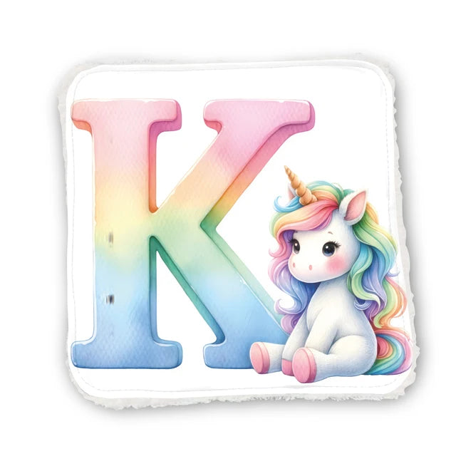 Nos lingettes licorne alphabet