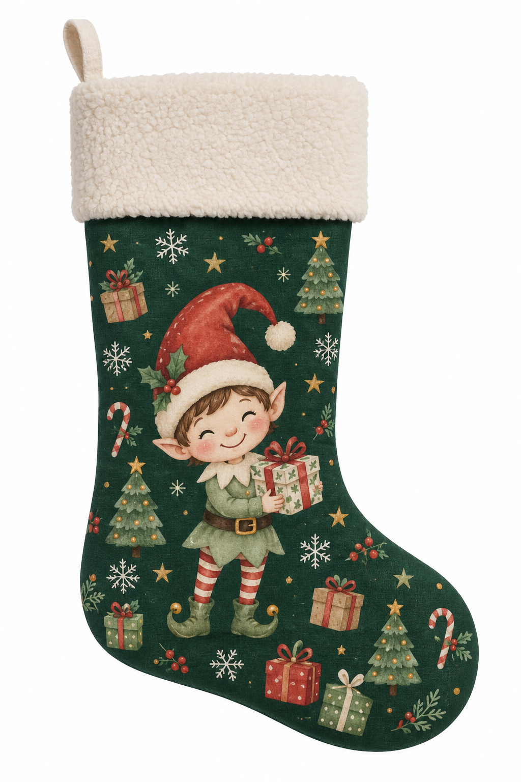 Nos chaussettes de Noël personnalisée - Brodée