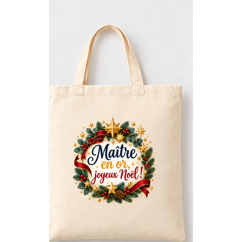 Tog bag de Noël pour maîtresse, maître, Atsem ou Nounou