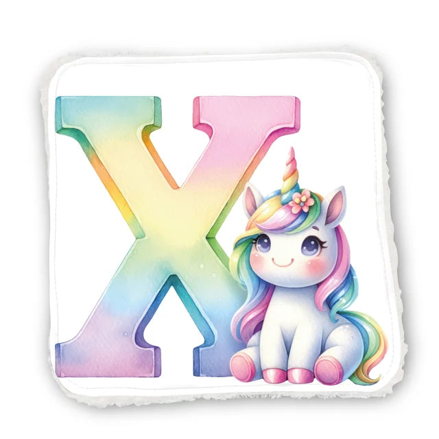 Nos lingettes licorne alphabet