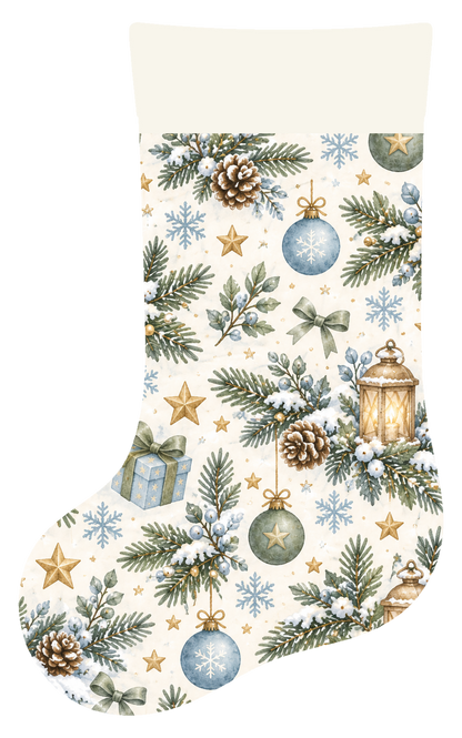 Nos chaussettes de Noël personnalisée - Brodée
