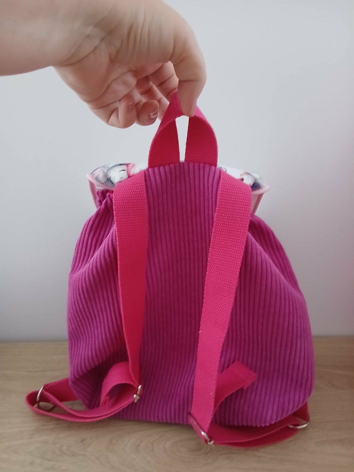 Sac à dos enfant thème "Licorne fushia"