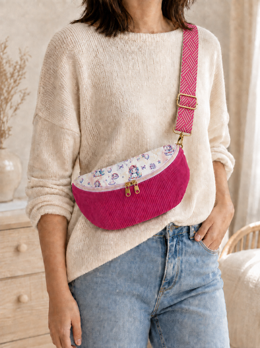 Notre sac banane licorne