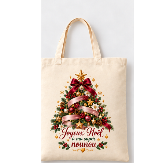 Tog bag de Noël pour maîtresse, maître, Atsem ou Nounou