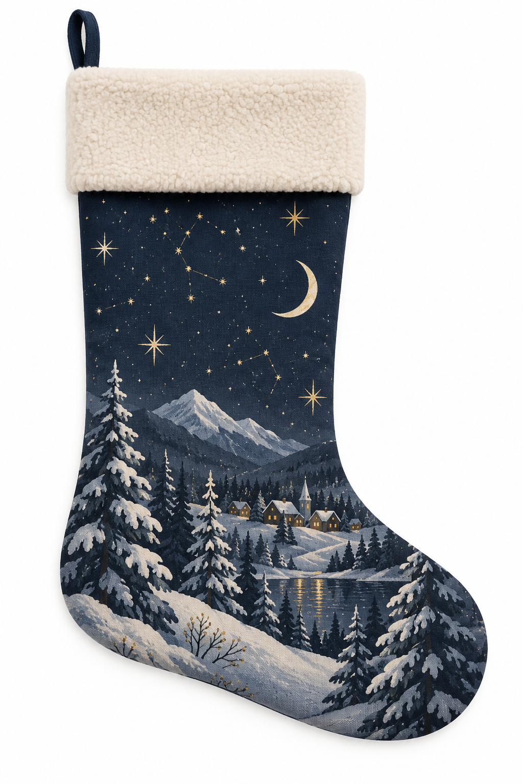 Nos chaussettes de Noël personnalisée - Brodée