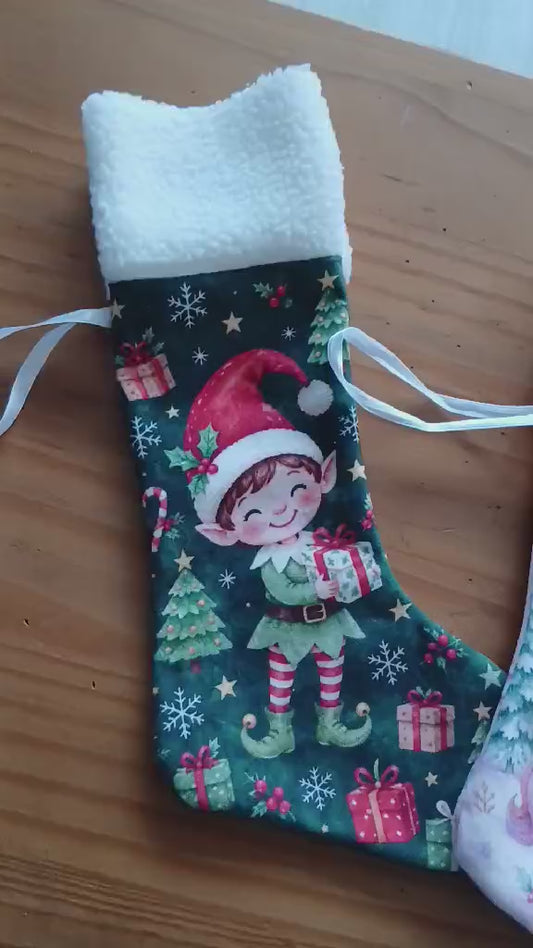 Nos chaussettes de Noël personnalisée - Brodée EN PROMO !